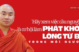 Bài trên Báo Giác Ngộ số 1348 - Thiết kế: Phòng Mỹ thuật BGN/Tống Viết Diễn