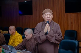 Thượng tọa Thích Tâm Mãn - Ảnh: Đăng Huy