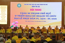 Hội nghị Tăng Ni TP.Huế diễn ra tại tổ đình Từ Đàm