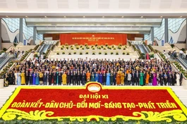397 Ủy viên Ủy ban Trung ương MTTQVN khóa XI, nhiệm kỳ 2026-2031 - Ảnh: MTTQVN