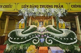 Giác linh đường Ni trưởng Thích Đàm Chính được tôn trí tại chùa Tiêu Sơn (P.Tam Sơn, Bắc Ninh)