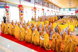 Thanh Hoá: Lễ khai pháp khoá An cư kiết hạ PL.2570 tại hạ trường chùa Khải Nam