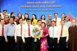 Lãnh đạo TP.HCM và lãnh đạo các cơ quan báo chí 