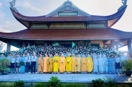 Lưu niệm tại Lễ khai mạc Hội trại huấn luyện huynh trưởng liên cấp Lộc Uyển - A Dục - Huyền Trang