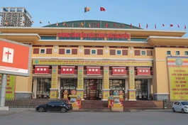 Trung tâm Văn hóa Nghệ thuật tỉnh Thái Nguyên - nơi diễn ra Đại hội đại biểu Phật giáo tỉnh lần thứ I, nhiệm kỳ 2026-2031 - Ảnh: Nguyên Tài/BGN