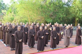 Tăng sinh tham dự kỳ thi tuyển sinh cử nhân Phật học khóa XVII (2026-2030) do Học viện Phật giáo VN tại Huế tổ chức