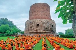 Đại tháp Dhamek - trái tim của Sarnath