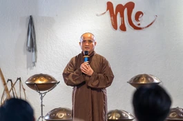 Thượng tọa Thích Tâm Hải - Ảnh: Văn Trung