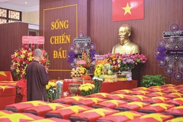 Nơi an trí tạm thời hài cốt các liệt sĩ tại Công viên Lê Thị Riêng