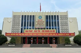 Đại hội đại biểu Phật giáo TP.Huế lần thứ IX, nhiệm kỳ 2026-2031 được tổ chức tại Trung tâm Văn hóa - Điện ảnh TP.Huế (41A Hùng Vương, P.Thuận Hóa)