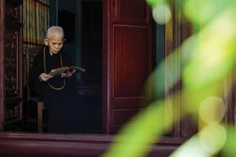 Ni trưởng Thích Đàm Nhung - Ảnh: Quảng Đạo/BGN