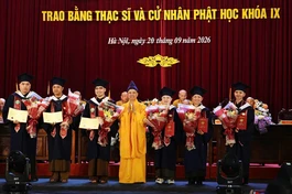 Có 300 Tăng Ni sinh khóa IX tốt nghiệp