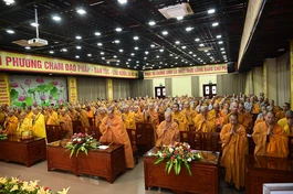 Hải Phòng: Trang nghiêm Lễ tác pháp Tự tứ tại trường hạ chùa Nam Hải kết thúc mùa hậu An cư kiết hạ 