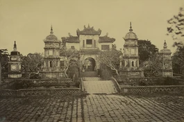 Chùa Báo Ân với kiến trúc đồ sộ qua ảnh chụp của người Pháp vào năm 1880