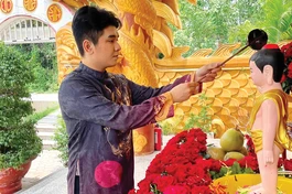 Là nghệ sĩ trường chay, Phật tử Tâm Phúc Linh hàng ngày cũng gìn giữ đạo tâm của một người trẻ