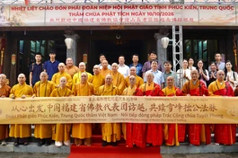 Hiệp hội Phật giáo tỉnh Phúc Kiến, Trung Quốc thăm và lễ Tổ tại chùa Phật Tích (tỉnh Bắc Ninh)