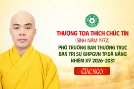 Quyết định chuẩn y Thượng tọa Thích Chúc Tín làm Phó Trưởng ban Thường trực Ban Trị sự GHPGVN TP.Đà Nẵng