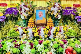 Di ảnh Ni trưởng Thích nữ Như Diệu