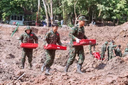 Đã có 832 hài cốt liệt sĩ (332 bộ có di vật) được tìm thấy tại Công viên Lê Thị Riêng (phường Hòa Hưng, TP.HCM)