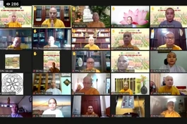 Buổi lễ tổng khai giảng năm học mới của Học viện Phật giáo VN tại TP.HCM lần đầu tiên được tổ chức trực tuyến 