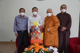 Lãnh đạo Thành ủy TP.HCM thăm và chúc Tết báo Giác Ngộ