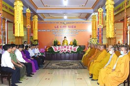 Lễ cầu siêu tổ chức tại tổ đình Long Thạnh 