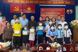 Chùa Pháp Minh (H.Bình Chánh) thực hiện các chương trình an sinh xã hội