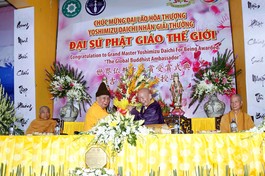 Hoà thượng Yoshimizu Daichi - Đại sứ Phật giáo Thế giới
