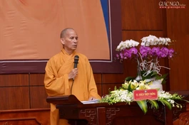 TT.Thích Thiện Thống phổ biến Nội quy Ban Tăng sự T.Ư