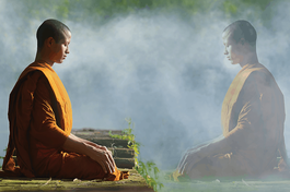 Nhà sư thiền định - Ảnh minh họa