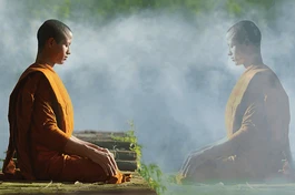 Nhà sư thiền định - Ảnh minh họa