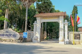 Cổng tổ đình Phước Hậu