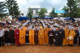 DakLak: Đoàn Ban Hướng dẫn Phật Tử Trung ương thăm trại hợp bạn GĐPT Tây Nguyên