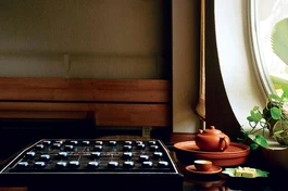 Góc trà xuân giữa lòng thành phố