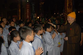 Những khuôn hình đẹp nhớ về HT Thích Thanh Tứ