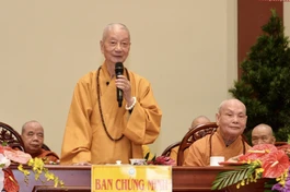 Hòa thượng Thích Trí Quảng đạo từ tại chùa Phật Cô Đơn (2019)