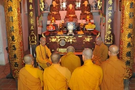 Đón nghe pháp âm đầu năm của chư vị Trưởng lão