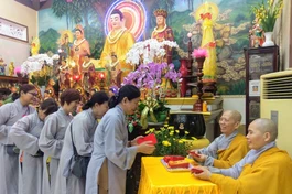 Đầu năm, về chùa nguyện cầu bình an