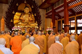 Khai đàn Pháp hội Dược Sư tại Việt Nam Quốc Tự