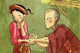 Nhân vật thầy bói Nghêu trong các ấn phẩm của NXB Mỹ Thuật bị biến họa thành... tu sĩ Phật giáo