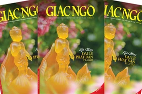Báo Giác Ngộ số đặc biệt Kính mừng Phật đản - quà tặng tinh thần trang nhã và ý nghĩa của người Phật tử