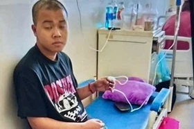 Nhà nghèo, con bị ung thư xương