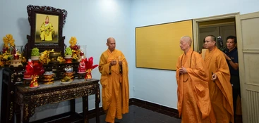 [Video] Xúc động thăm lại liêu phòng của Đại lão Hòa thượng Thích Tịnh Khiết tại tổ đình Ấn Quang