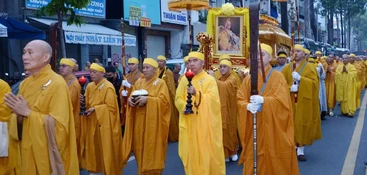 [Video] Lễ truy niệm, phụng tống kim quan Trưởng lão Hòa thượng Thích Như Tín trà-tỳ