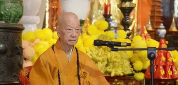 [Video] Đức Pháp chủ GHPGVN thăm Đại giới đàn, nói về Trưởng lão Hòa thượng Thích Thanh Kiểm