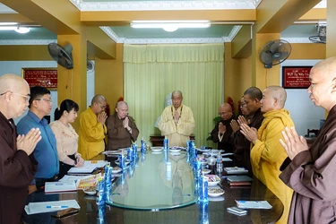 Ban Trị sự Phật giáo tỉnh Đồng Tháp họp rà soát công tác chuẩn bị Đại hội đại biểu Phật giáo tỉnh lần thứ I, nhiệm kỳ 2026-2031