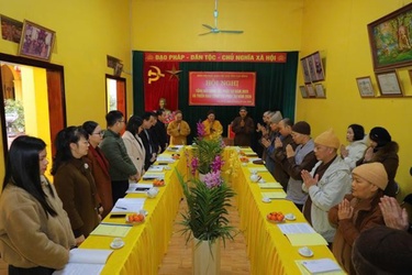 Hội nghị tổng kết hoạt động Phật sự của Phật giáo tỉnh Cao Bằng