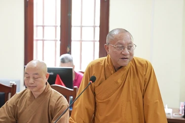 Hòa thượng Thích Gia Quang chủ trì buổi họp rà soát công tác chấm giải và trao Giải báo chí Phật giáo năm 2025