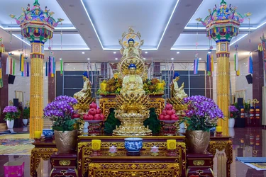 Pháp hội Vu lan - Báo hiếu Phật lịch 2570 sẽ diễn ra lúc 8 giờ ngày 10-7 Âl tại Việt Nam Quốc Tự - Ảnh: Quảng Đạo/BGN