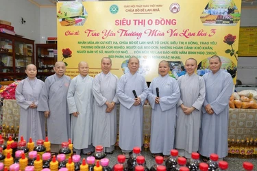 Chương trình được chư Ni chùa Bồ Đề Lan Nhã tổ chức lần 3 nhân mùa Vu lan - Báo hiếu 